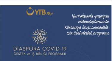Diaspora COVİD-19 Destek ve İş Birliği Programı